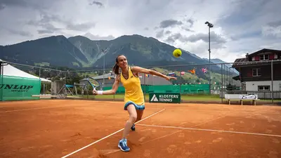 Martina Hingis in Klosters