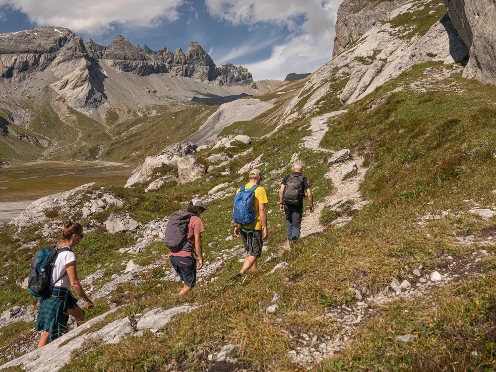 Wandern in der Region Flims Laax Falera