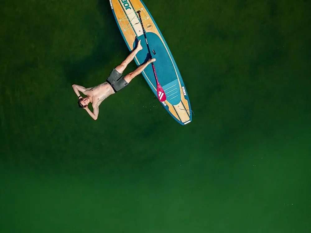SUP im Heidsee