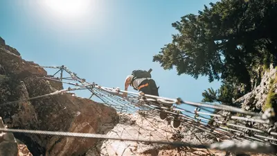 La Resgia Klettersteig, Pontresina
