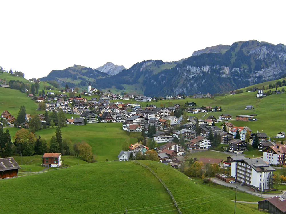 Blick auf den Oberiberg