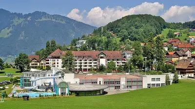 Blick auf den Freizeitpark in Morschach