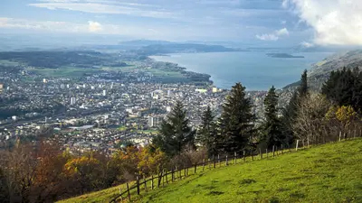 Blick auf den Bielersee