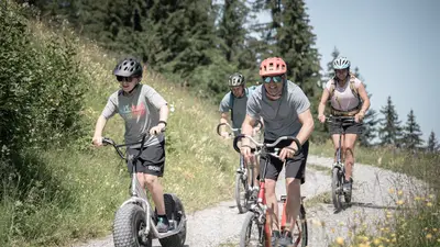 Trottinett in Gstaad