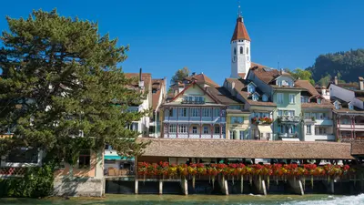 Aareschleuse in Thun
