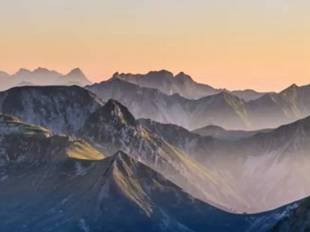 Panorama vom Gantrisch Richtung Freiburger Voralpen