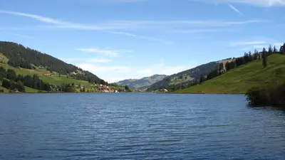 Blick auf den Schwarzsee