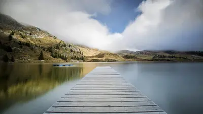 Badesteg am Bettmersee