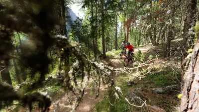 Mountainbike Saas-Baalen