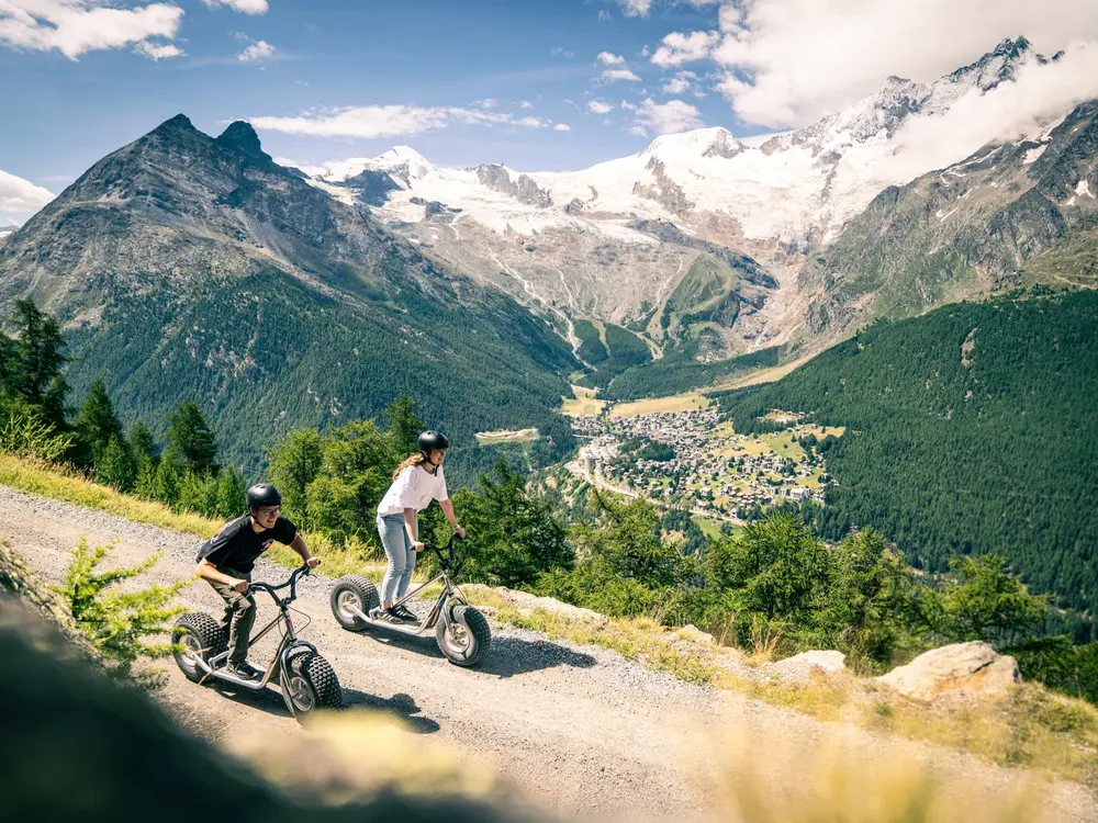 Monstertrotti im Saastal