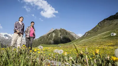 Wandern in unberührter Natur