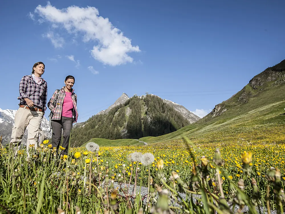 Wandern in unberührter Natur