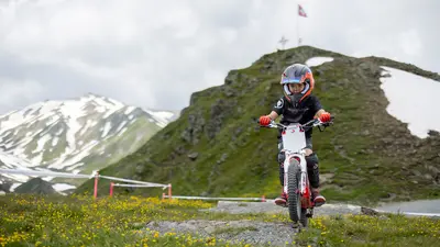Biken in Samnaun