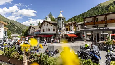 Ortskern Samnaun