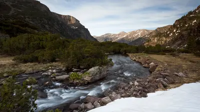 Blick in das Murgtal im Heidiland