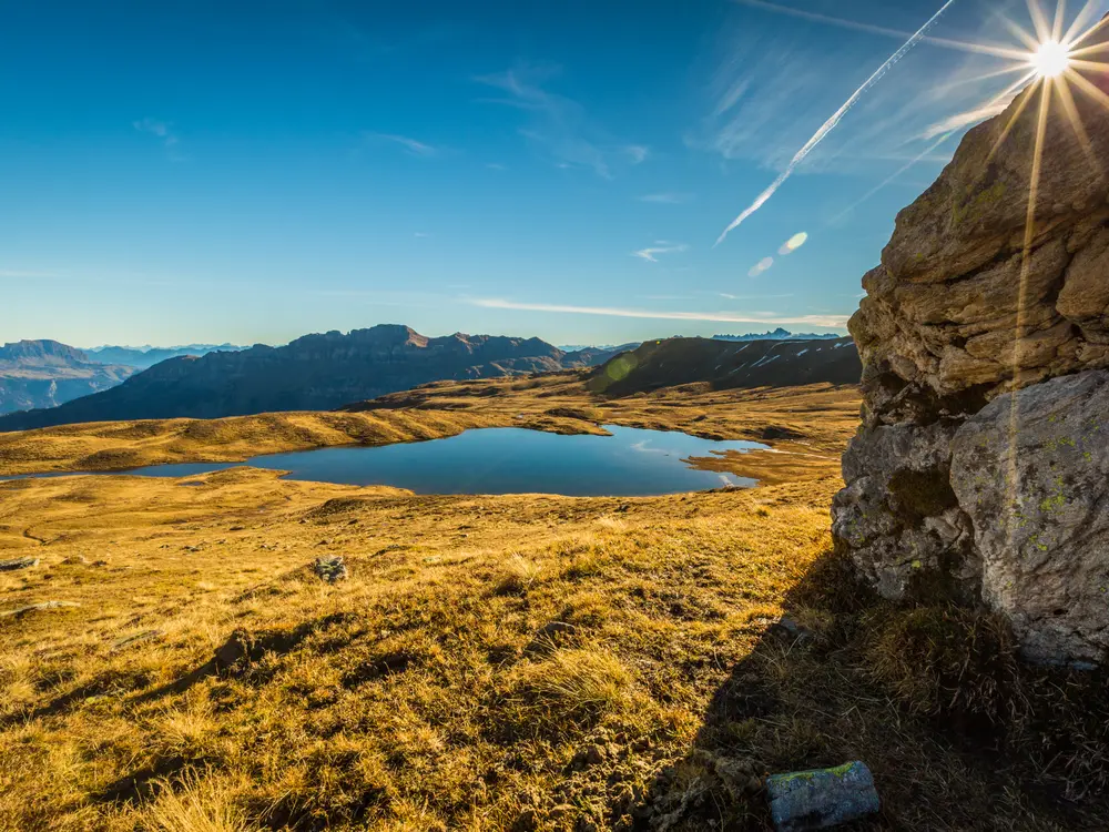 Bergsee am Flumserberg