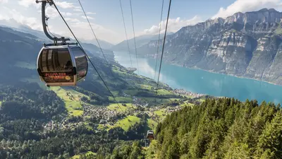 Gondelbahn SeeJet am Flumserberg