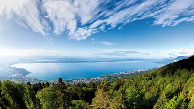 Blick auf den Neuenburgersee