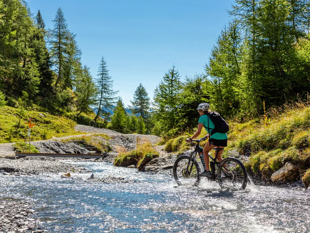 Biken in Crans-Montana