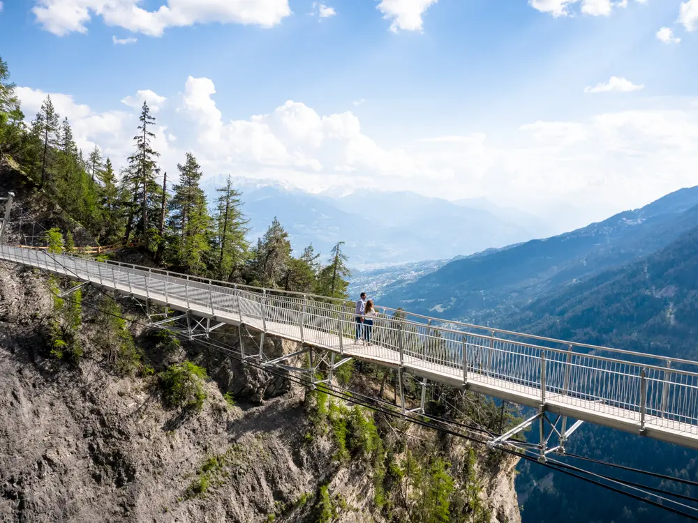 Rando Bisse in Crans-Montana