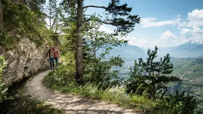 Wandern mit Ausblick in Crans-Montana