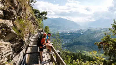 Wanderwege in Crans-Montana