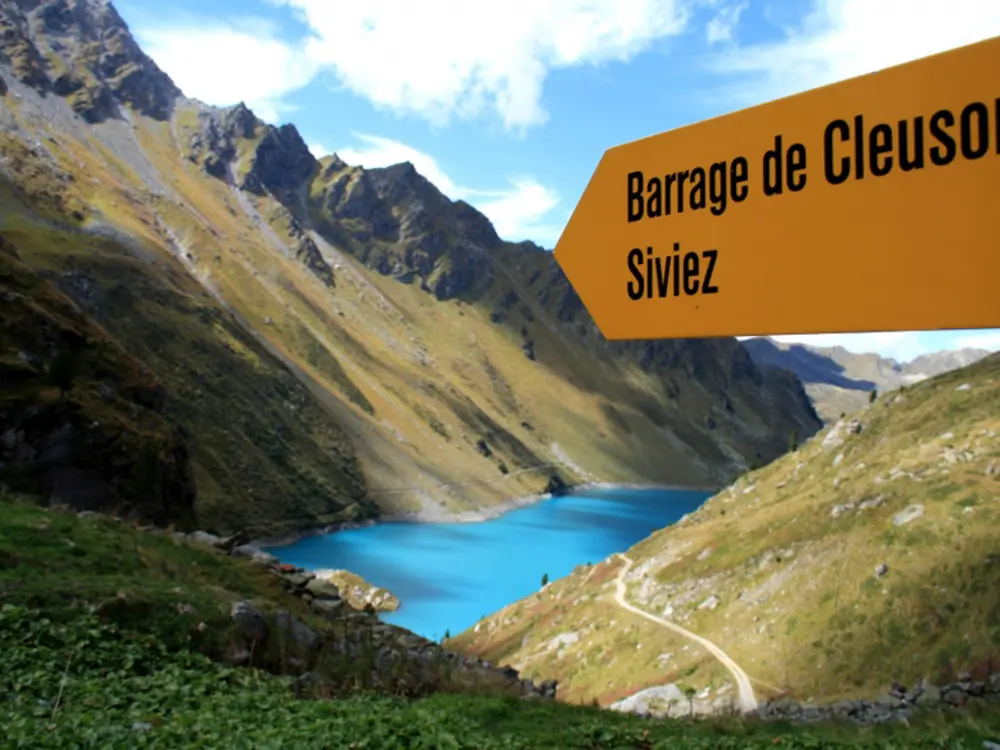 Stausee von Cleuson