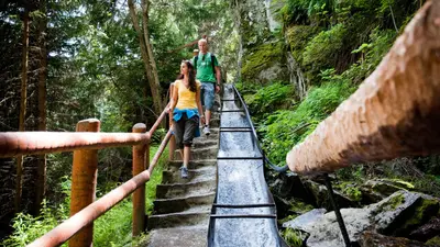 Die Suonen, jahrhundertealte Bewässerungskanäle