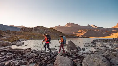 Unterwegs an den Osez la Rosablanche