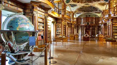 Barocksaal der Stiftsbibliothek St. Gallen