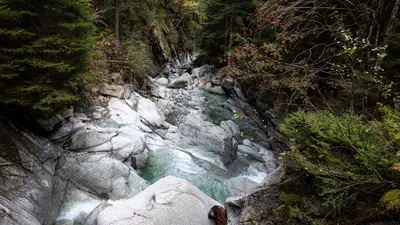 Gletschermühlen bei Wassen