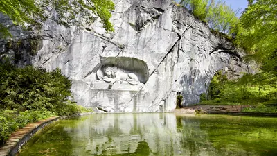 Löwendenkmal in Luzern
