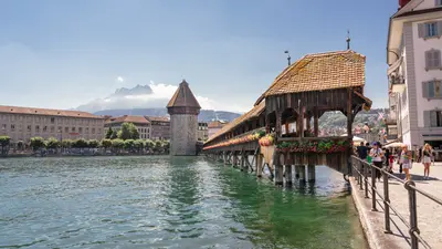 Kapellbrücke mit Wasserturm