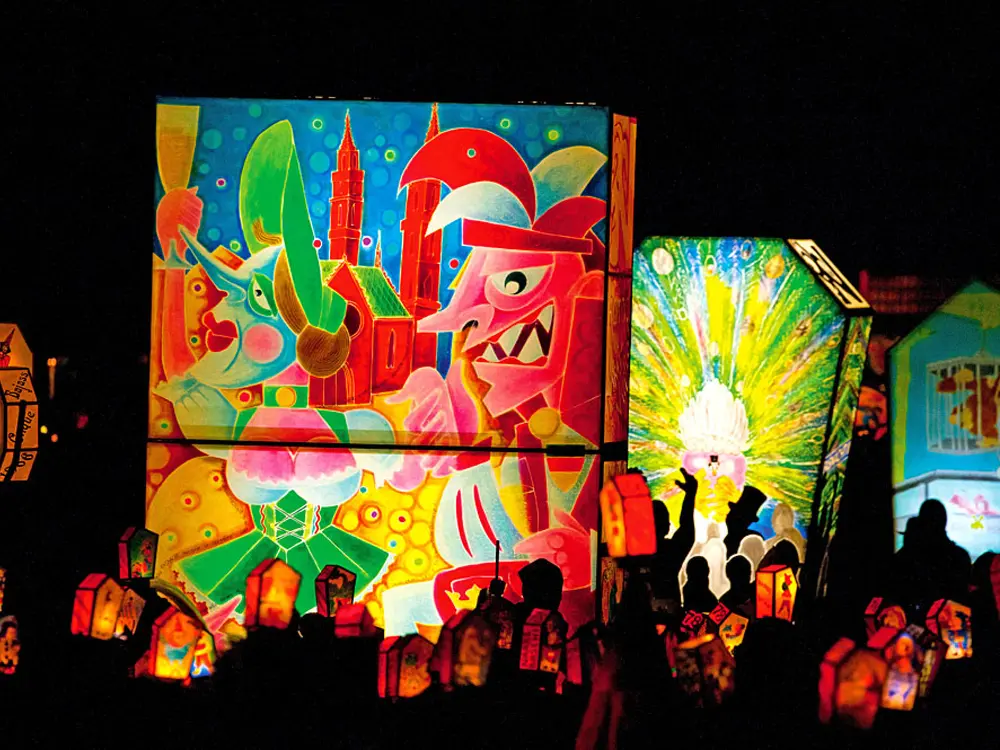 Morgestraich der Basler Fasnacht /