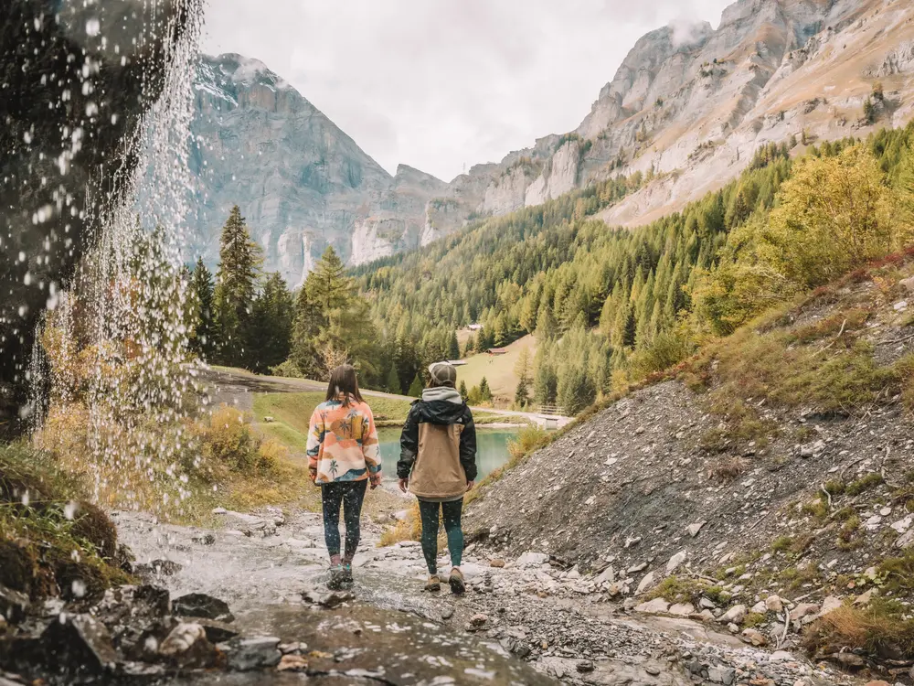 Der Majingsee liegt zwischen Gemmi und Torrent