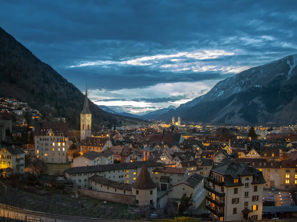 Abend in Chur