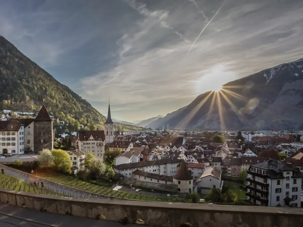 Blick auf Chur