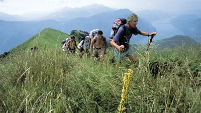 Wandern in der Region Luganer See