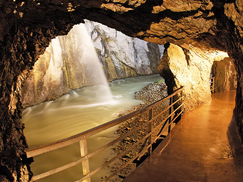 Naturphänomen Aareschlucht im Haslital