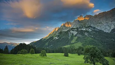 Blick auf den Rosenlaui