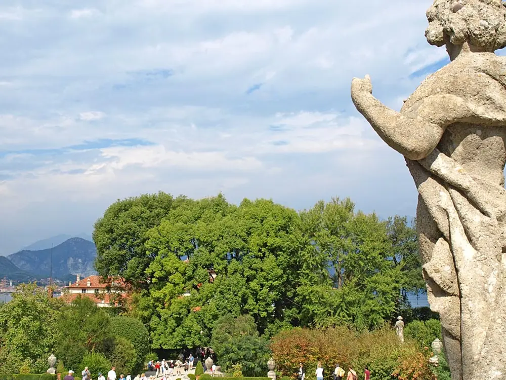 Garten auf der Bella Isola