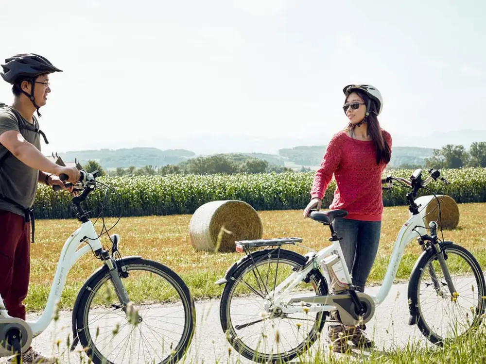 Radtour in der Region Romont