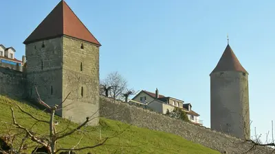 Stadtmauer von Romont