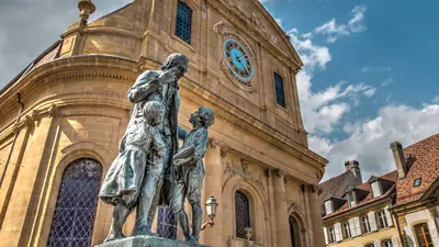 Pestalozzidenkmal in Yverdon-les-Bains