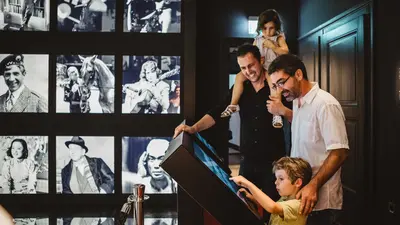 Besucher in der Chaplin's World