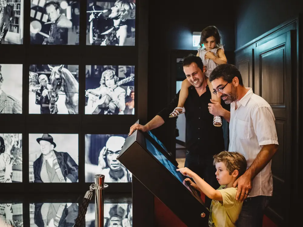 Besucher in der Chaplin's World