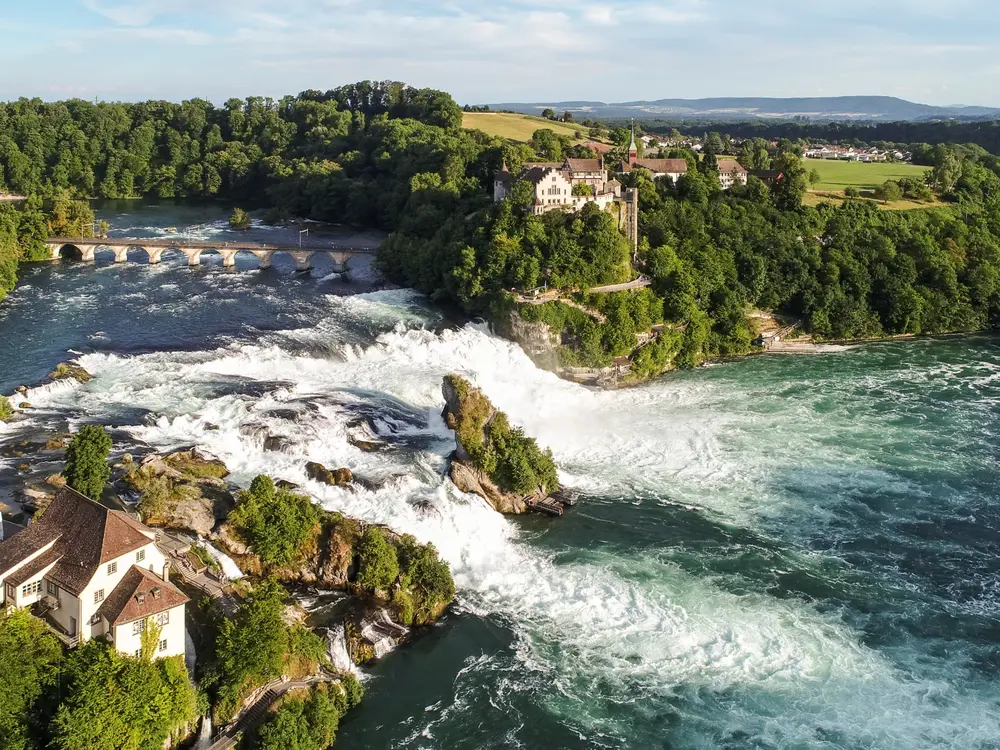 Rheinfall Mittelfelsen
