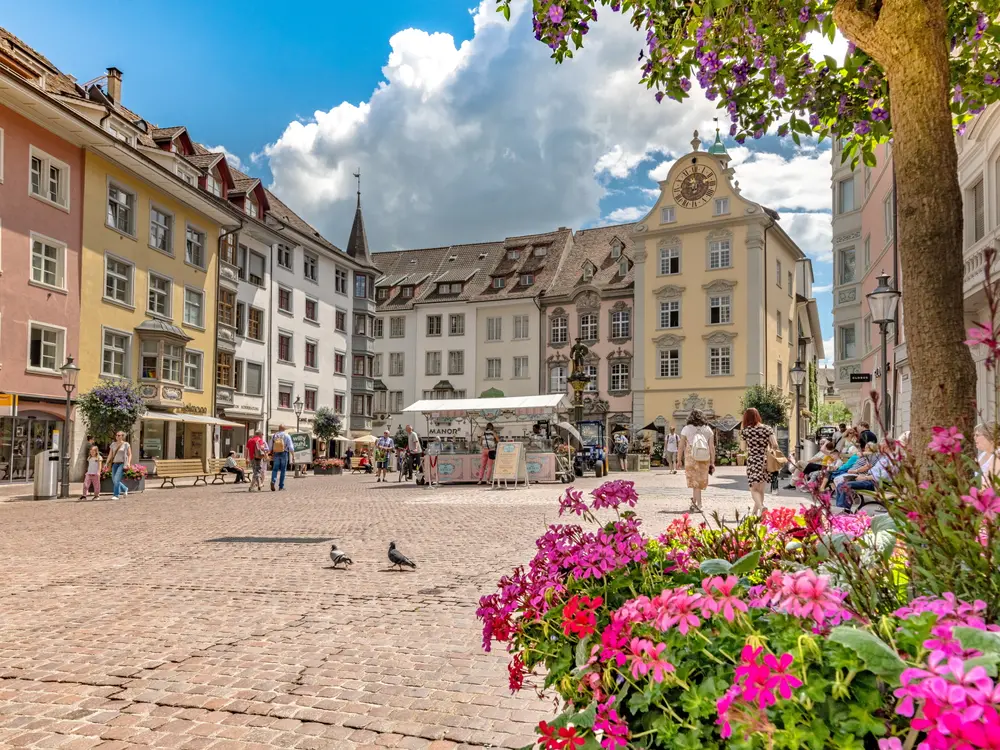 Fronwagplatz mit Fronwagturm