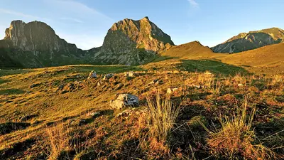 Nuenenenflue, Leiterlipass und Gantrisch im Naturpark Gantrisch