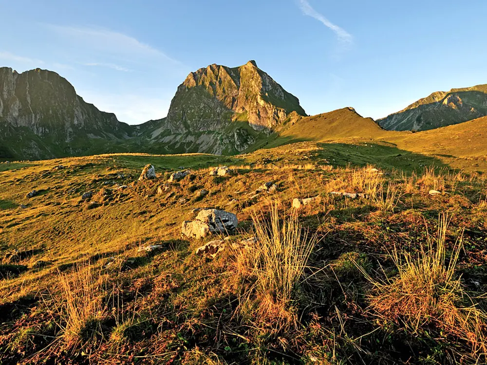 Nuenenenflue, Leiterlipass und Gantrisch im Naturpark Gantrisch